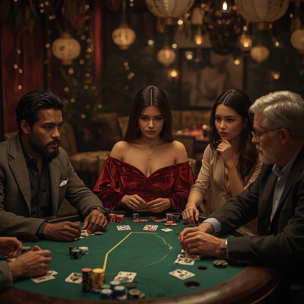 Tournoi de poker sur LUCKY8 CASINO